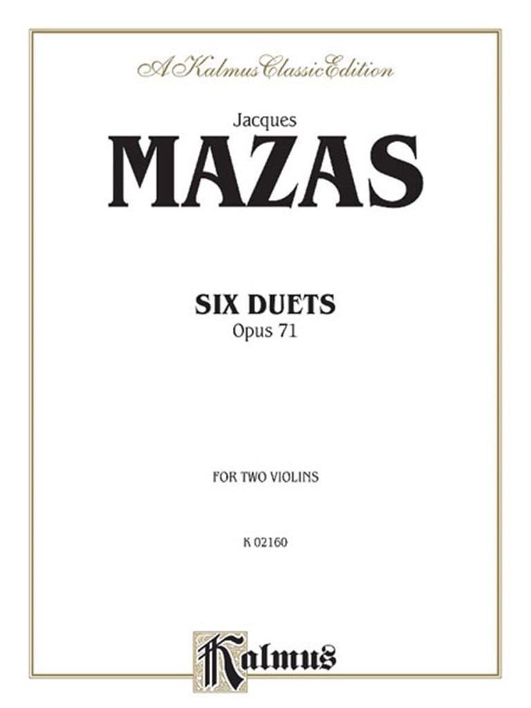 Six Duets, Op. 71